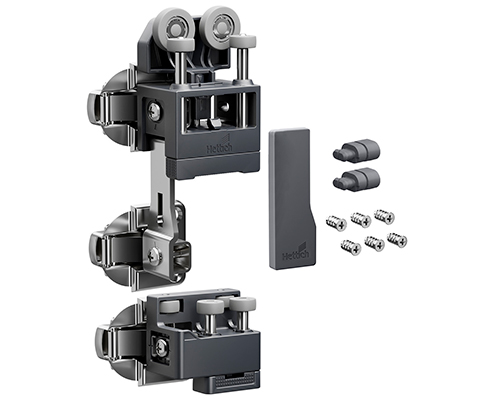 9339364-Hettich WingLine L重型滑輪鉸鏈左-⿊-495x400
